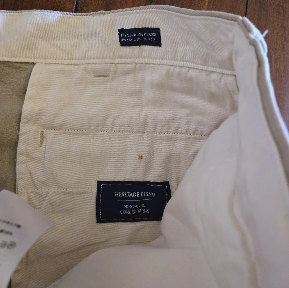Polo Ralph Lauren Men's Khaki 6-Inch Burroughs Relaxed Fit Chino Shorts Size 38 - Picture 15 of 15